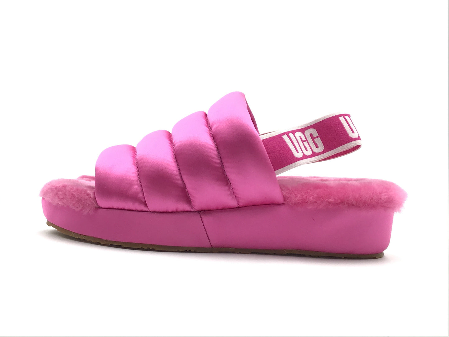 Sandals Designer By Ugg In Pink, Size: 9