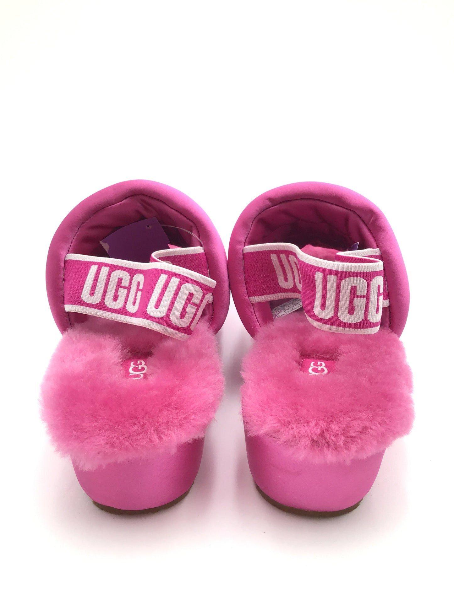 Sandals Designer By Ugg In Pink, Size: 9