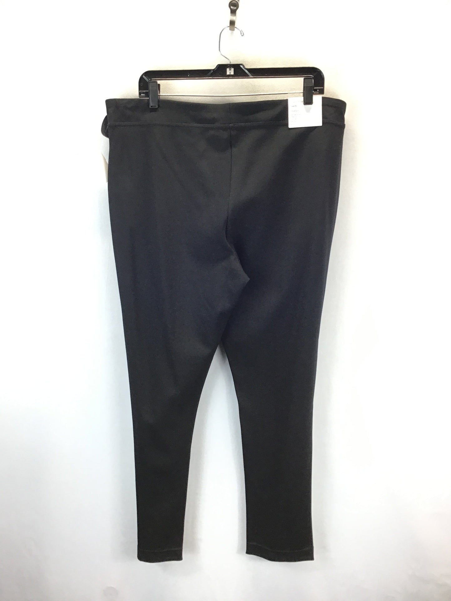 Pants Leggings By Calvin Klein In Black, Size: Xl