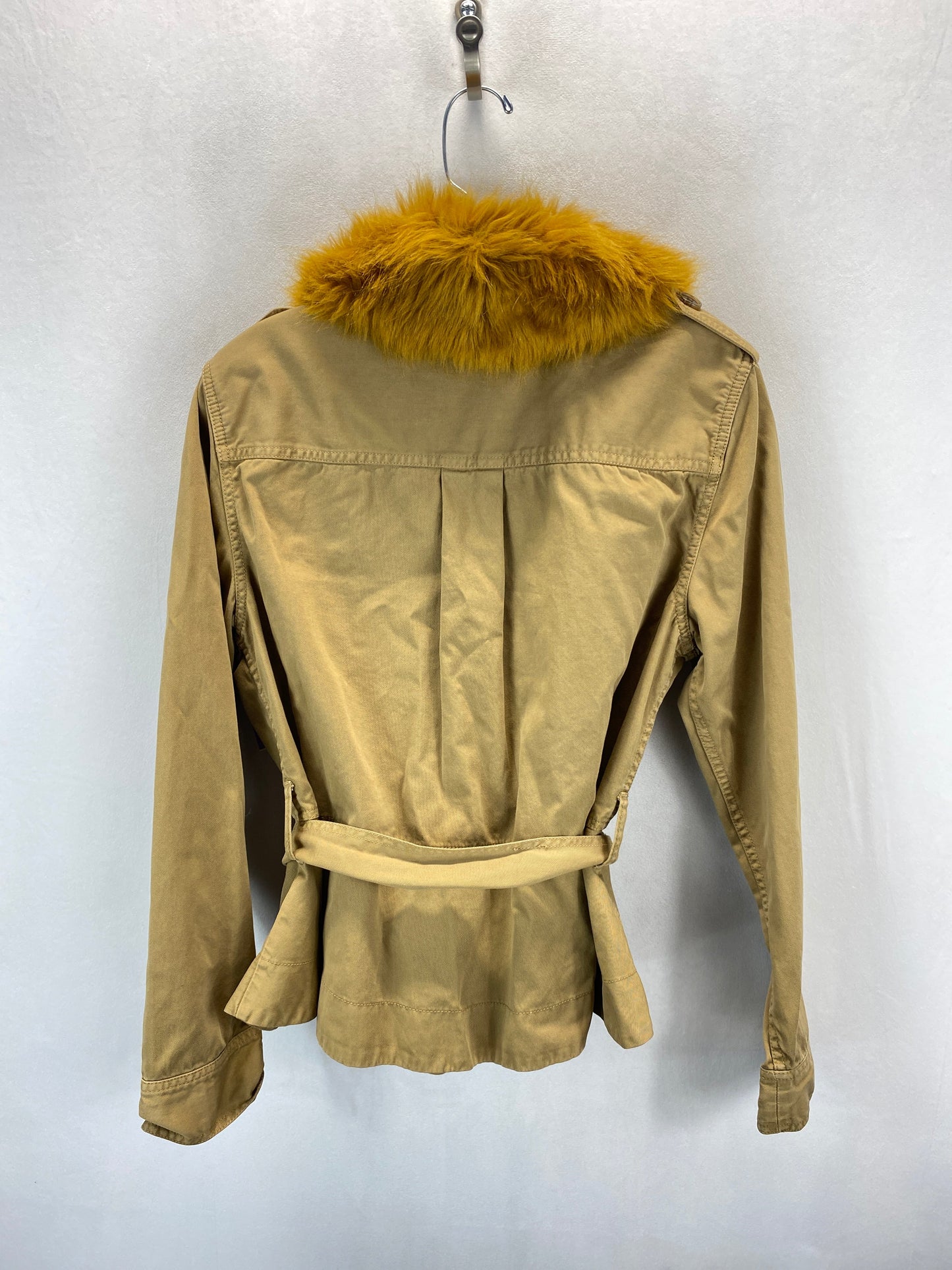 Jacket Other By J. Crew In Brown & Gold, Size: L