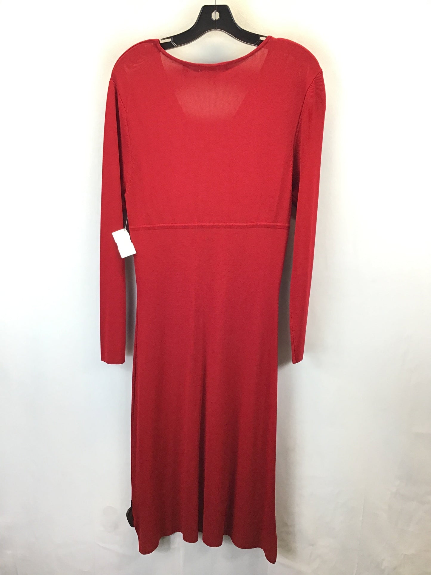 Dress Designer By Bcbgmaxazria In Red, Size: L