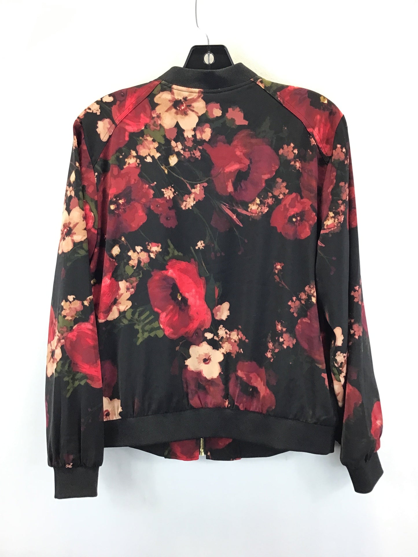 Floral Print Jacket Other Susan Graver, Size S
