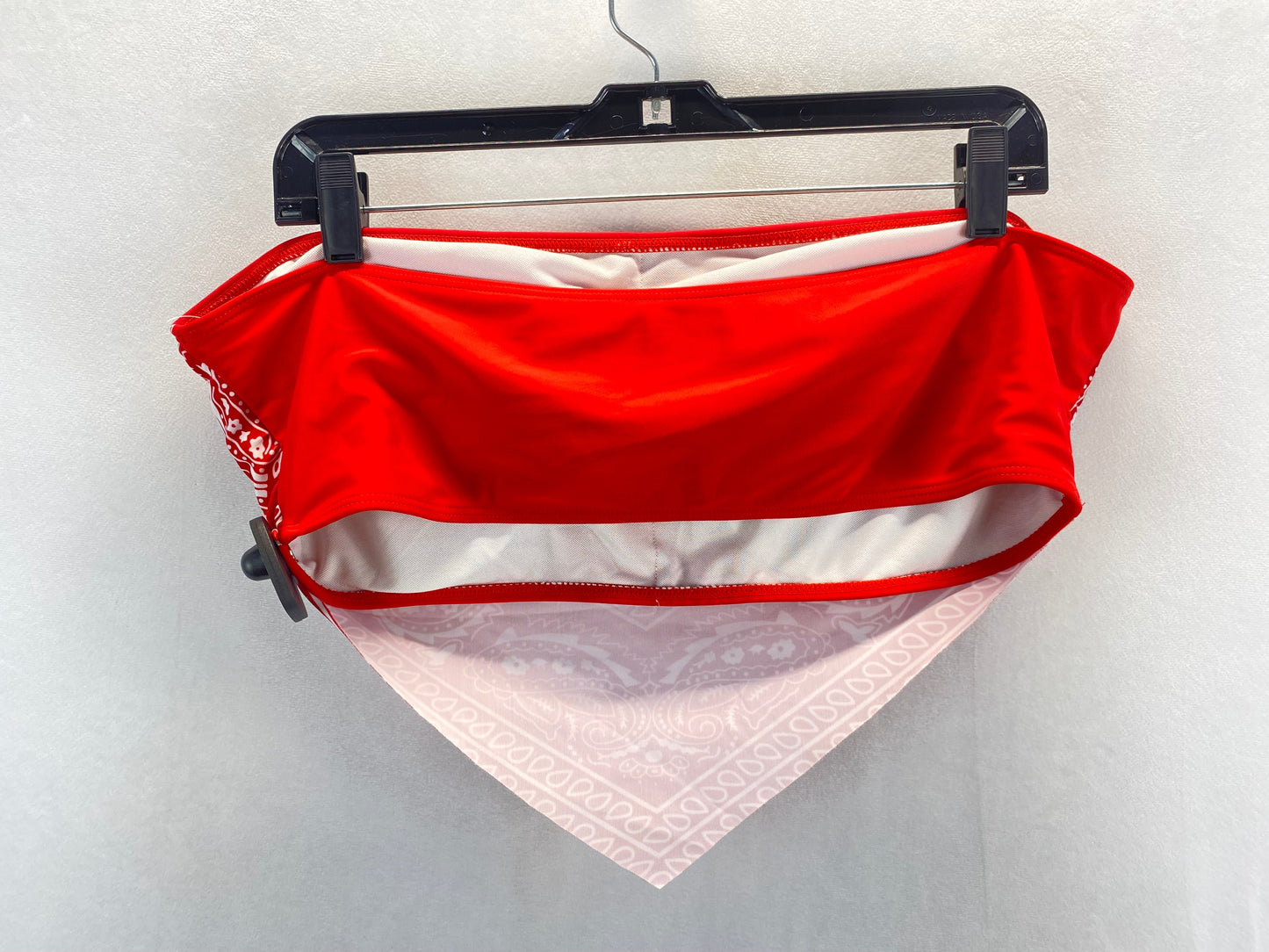 Red & White Swimsuit 2pc Clothes Mentor, Size 2x