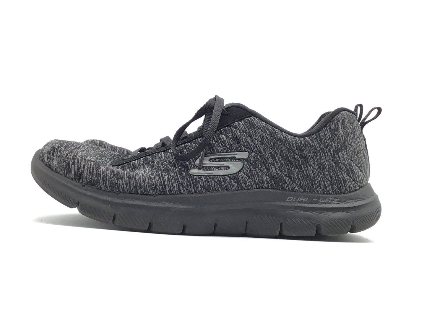 Shoes Athletic By Skechers In Grey, Size: 7.5