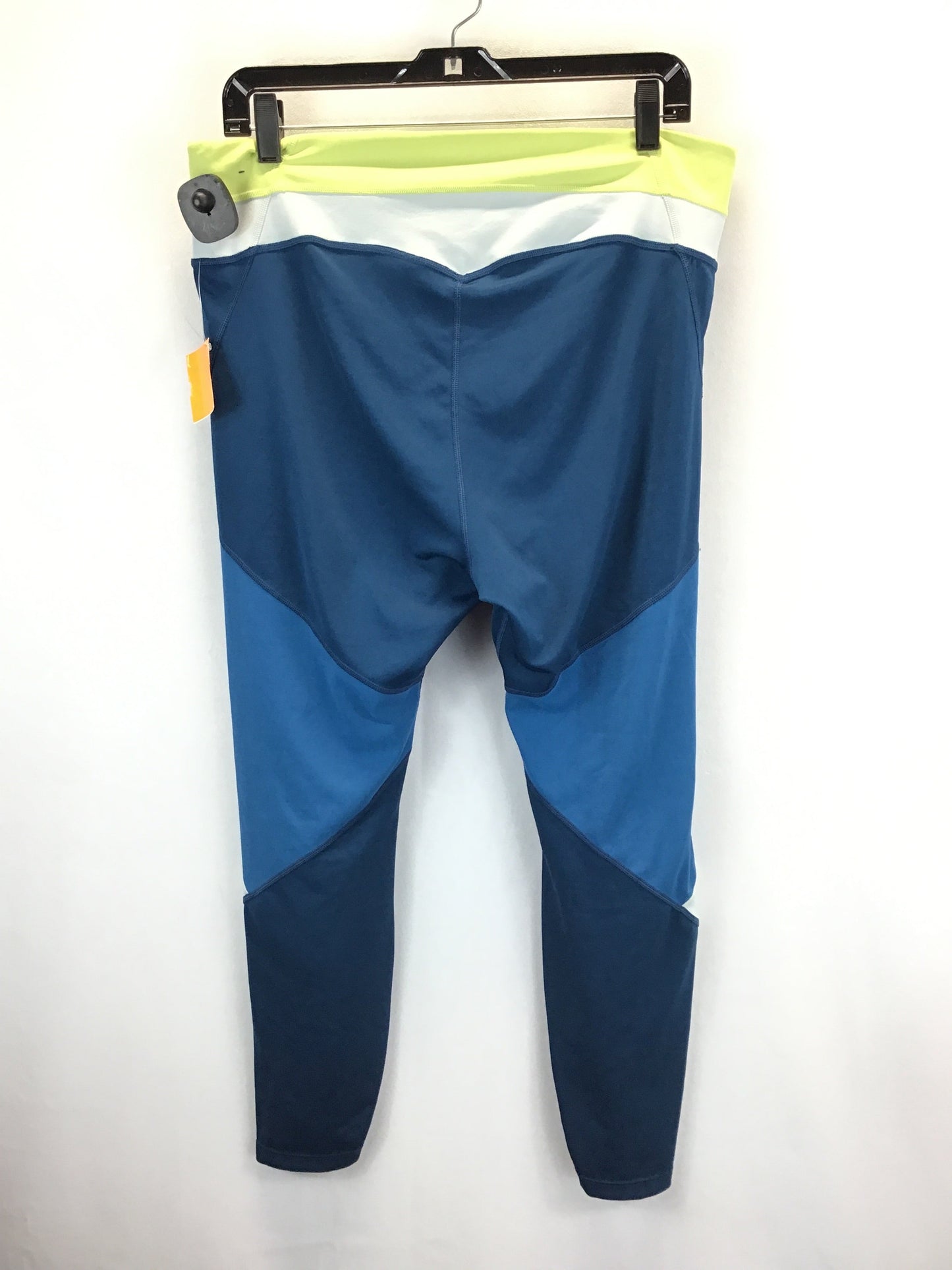 Blue & Yellow Athletic Pants Nike Apparel, Size 1x