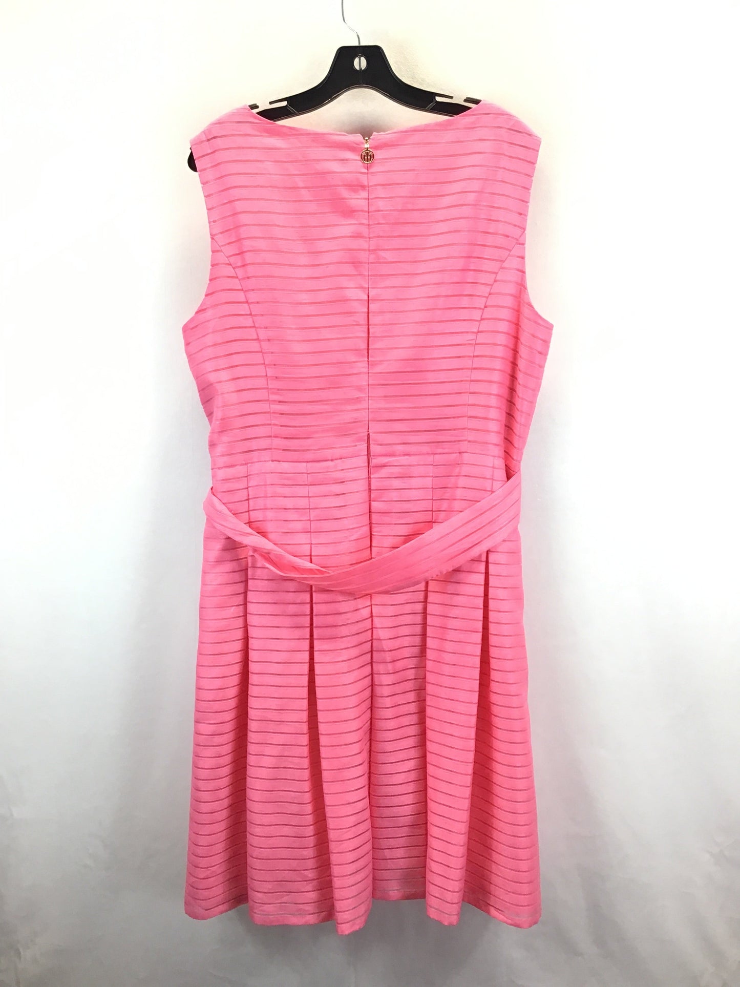 Pink Dress Casual Midi Tommy Hilfiger, Size 2x