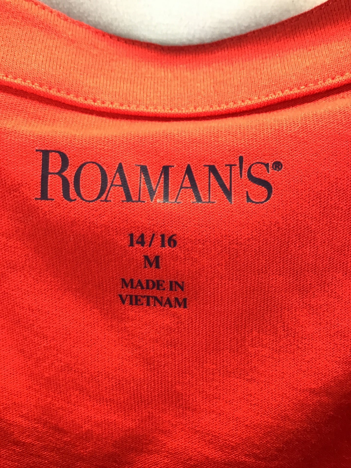 Dress Casual Short By Roamans In Red, Size: M