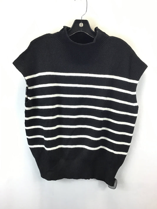 Vest Sweater By Clothes Mentor In Striped Pattern, Size: Xl