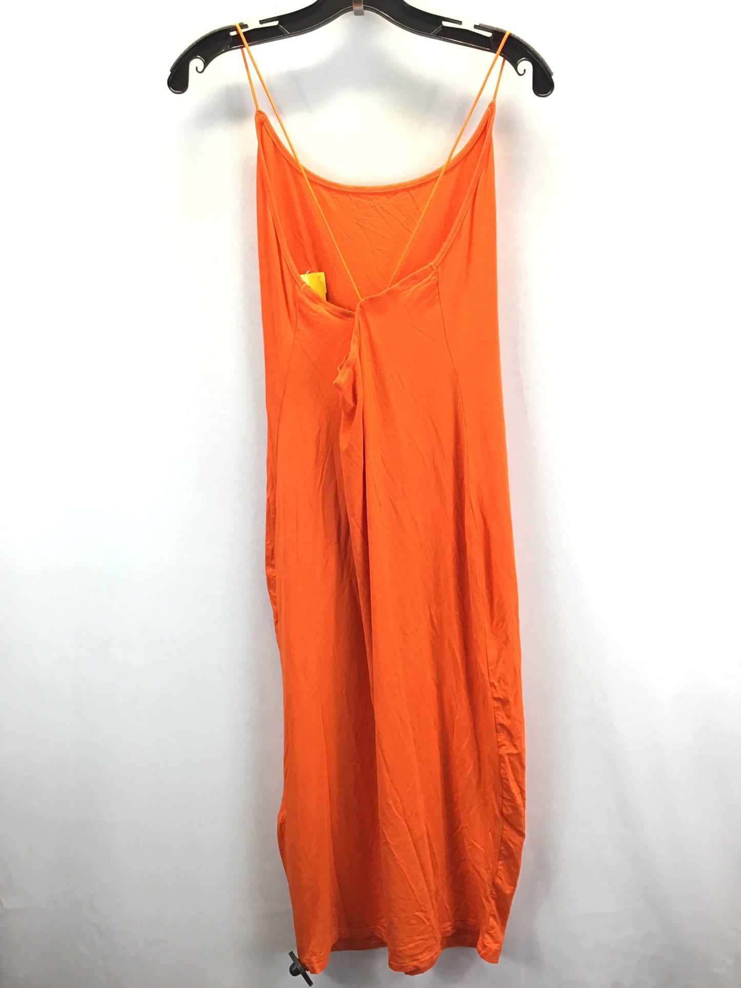 Orange Dress Casual Midi Shein, Size 1x
