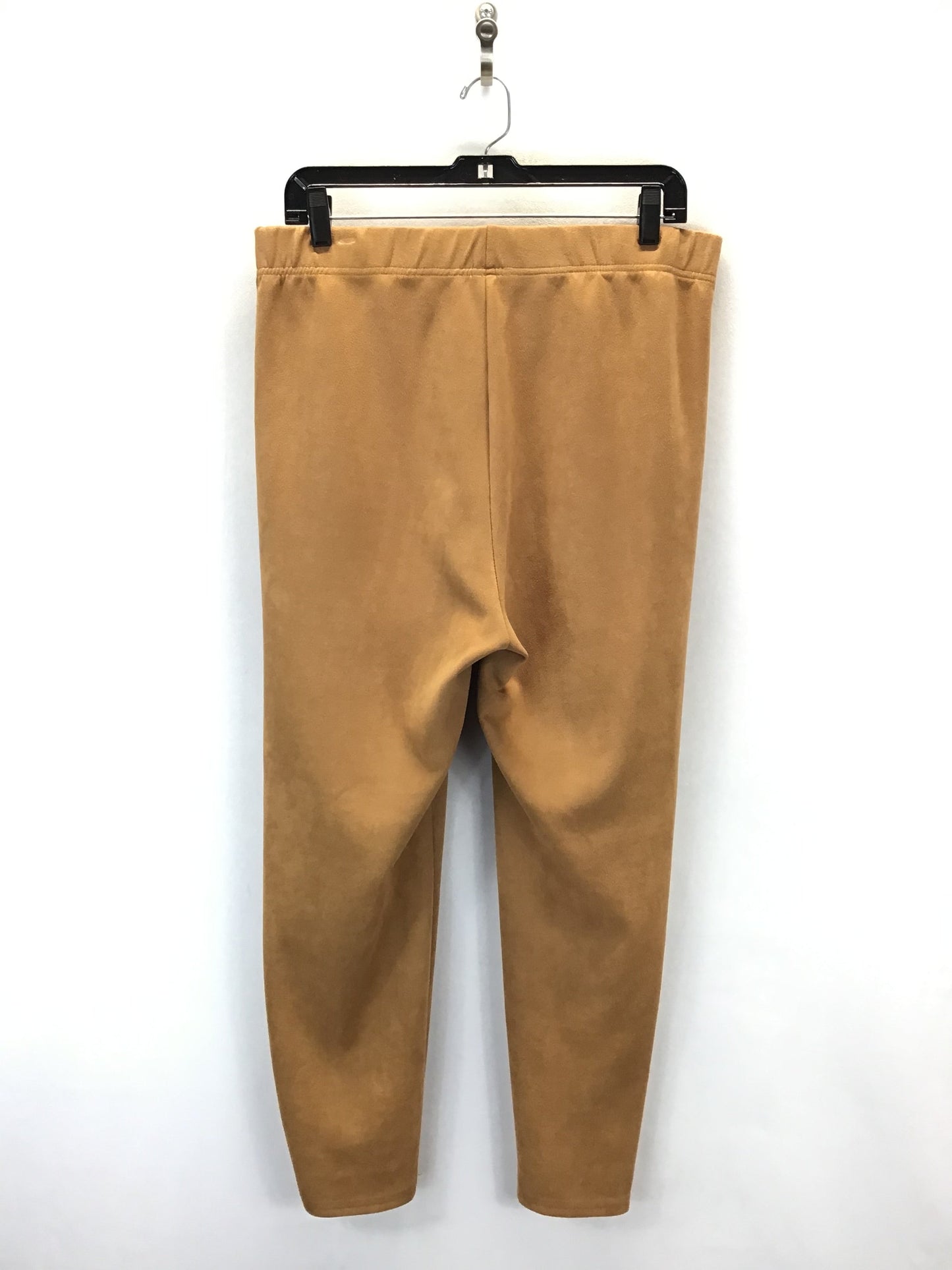 Pants Cropped By Shein In Gold, Size: 1x