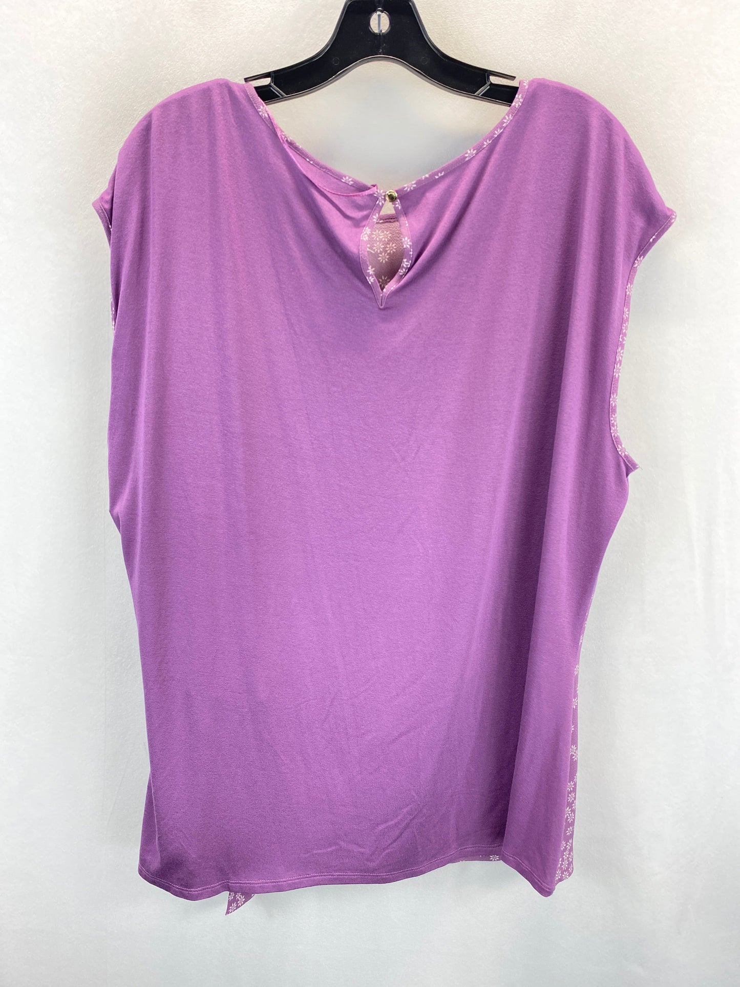 Purple Top Sleeveless Vince Camuto, Size 1x