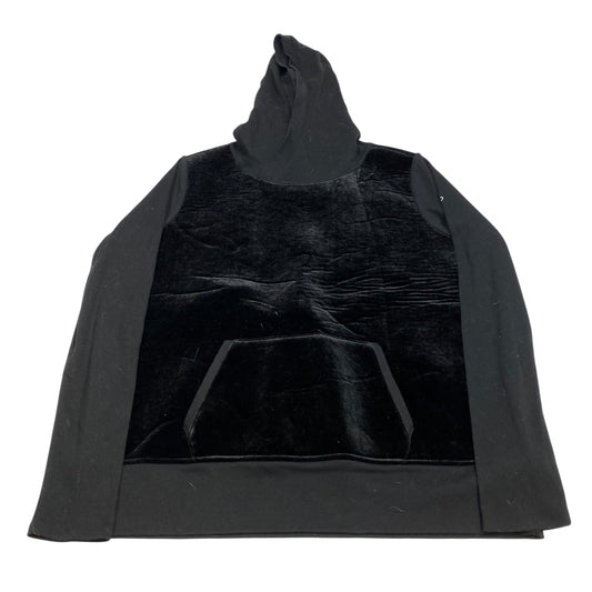 Athletic Sweatshirt Hoodie By Alo In Black, Size:L