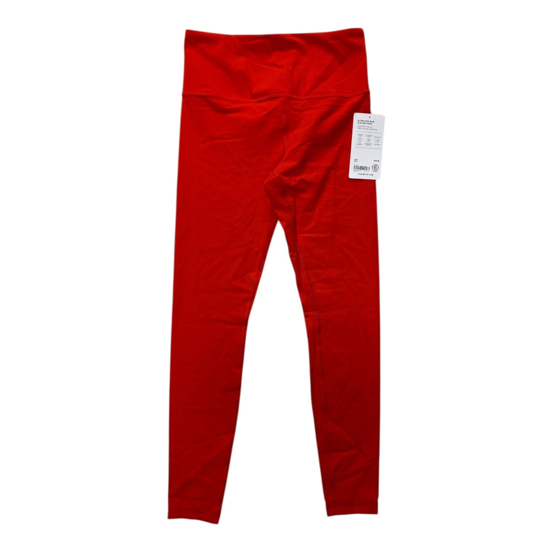 Athletic Leggings By Athleta In Red, Size:S