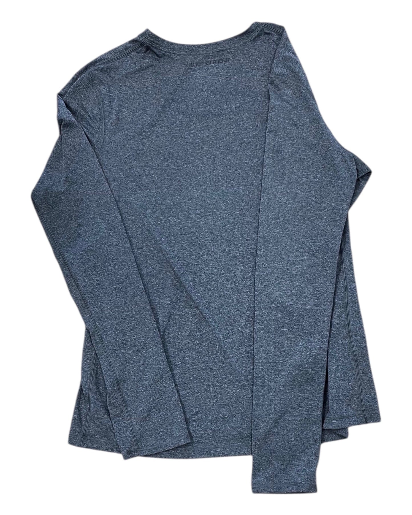 Athletic Top Ls Collar By Under Armour In Grey, Size:Xl