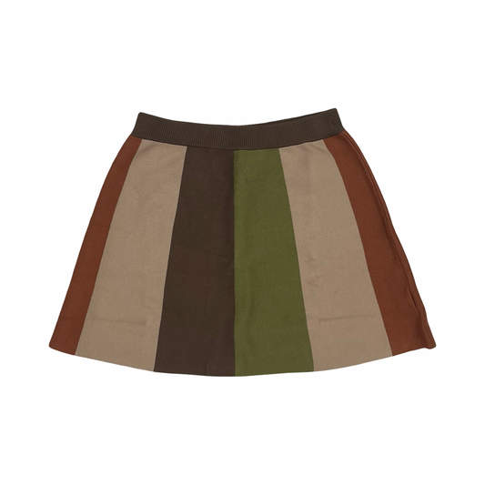 Skirt Mini & Short By Anniewear In Striped Pattern, Size:M