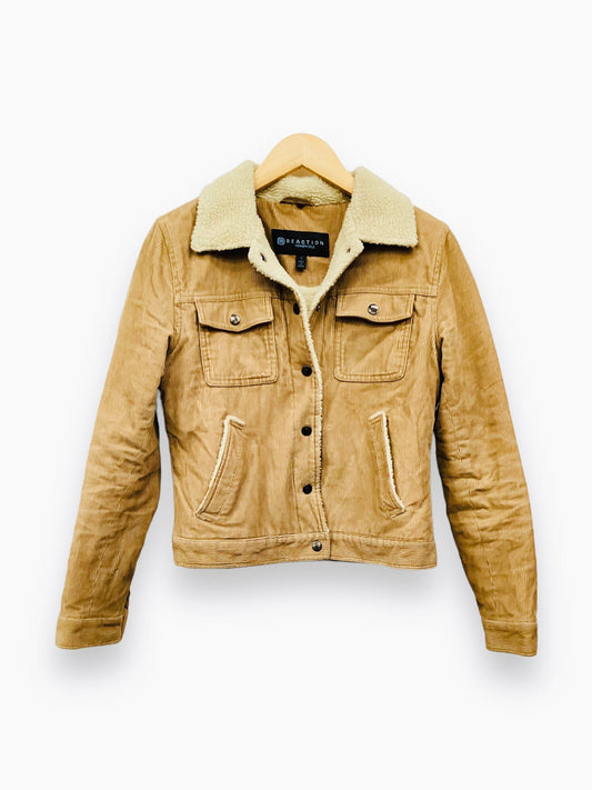 Tan Jacket Fleece Kenneth Cole, Size 8