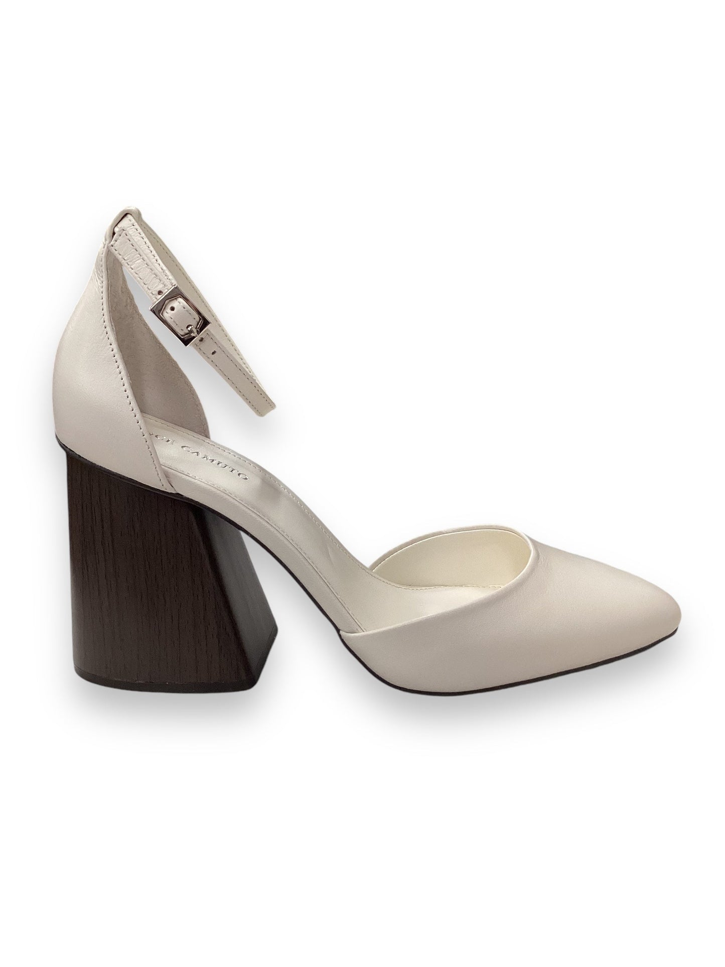 Shoes Heels Block By Vince Camuto In Cream, Size: 10