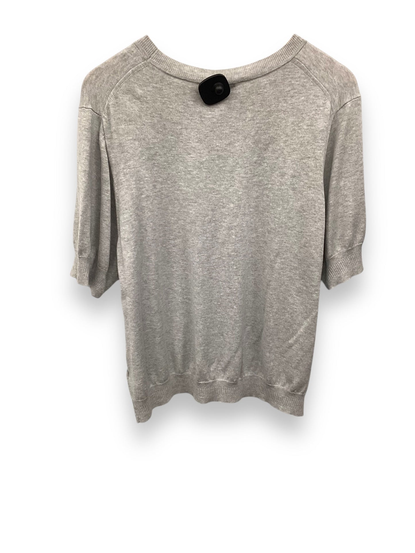 Top Short Sleeve By J. Crew In Grey, Size: 3x