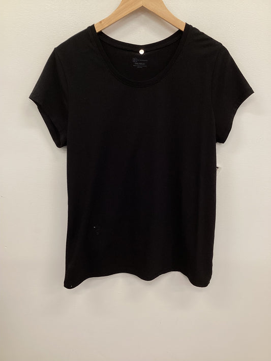 Top Short Sleeve Basic By No Barriers In Black, Size: Xxxl