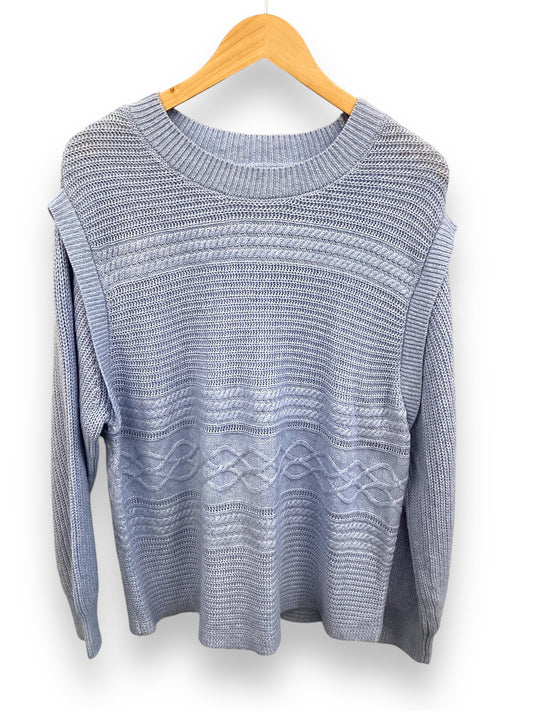 Sweater By Loft In Blue, Size: Xl