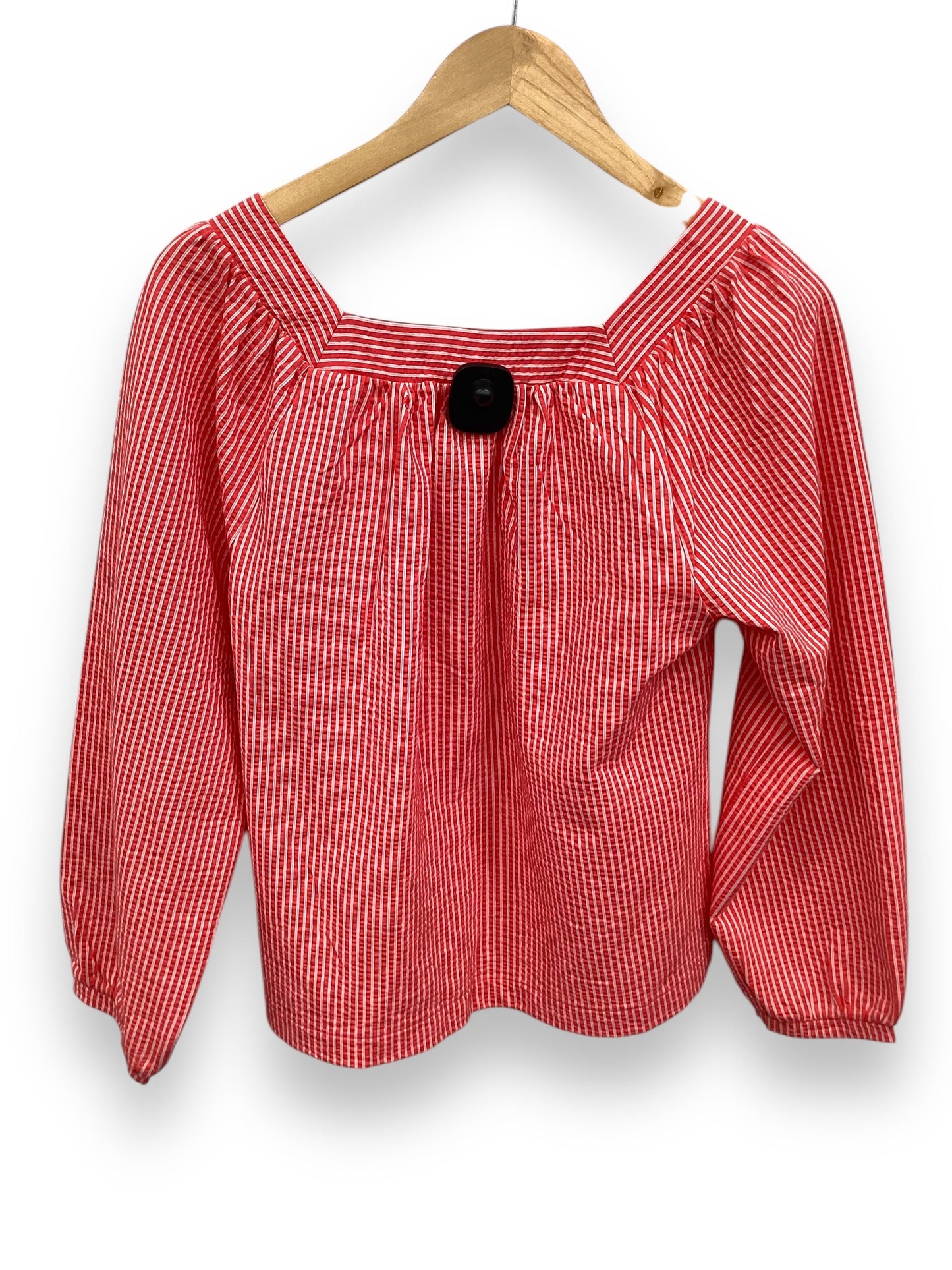 Top Long Sleeve By J. Crew In Pink, Size: S