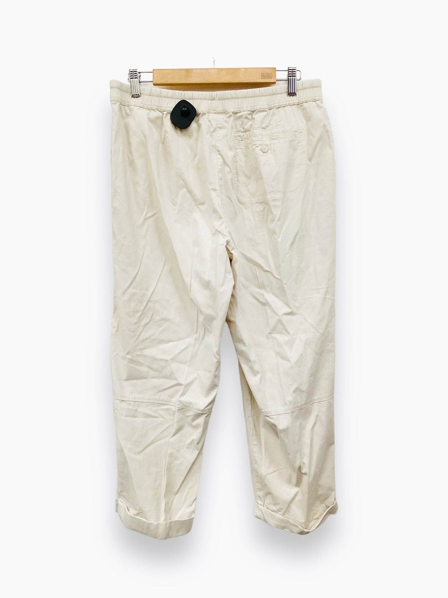 Cream Pants Cargo & Utility J. Jill, Size S