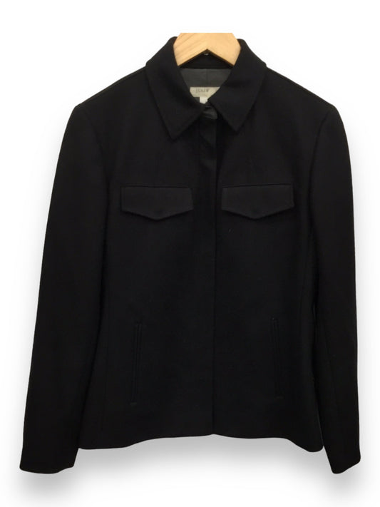 Black Coat Wool J. Crew, Size S