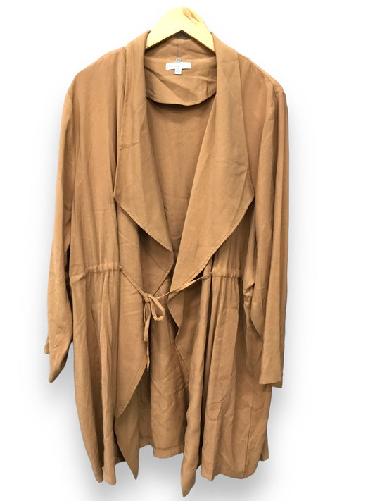 Jacket Other By Ophelia Roe In Tan, Size: 3x