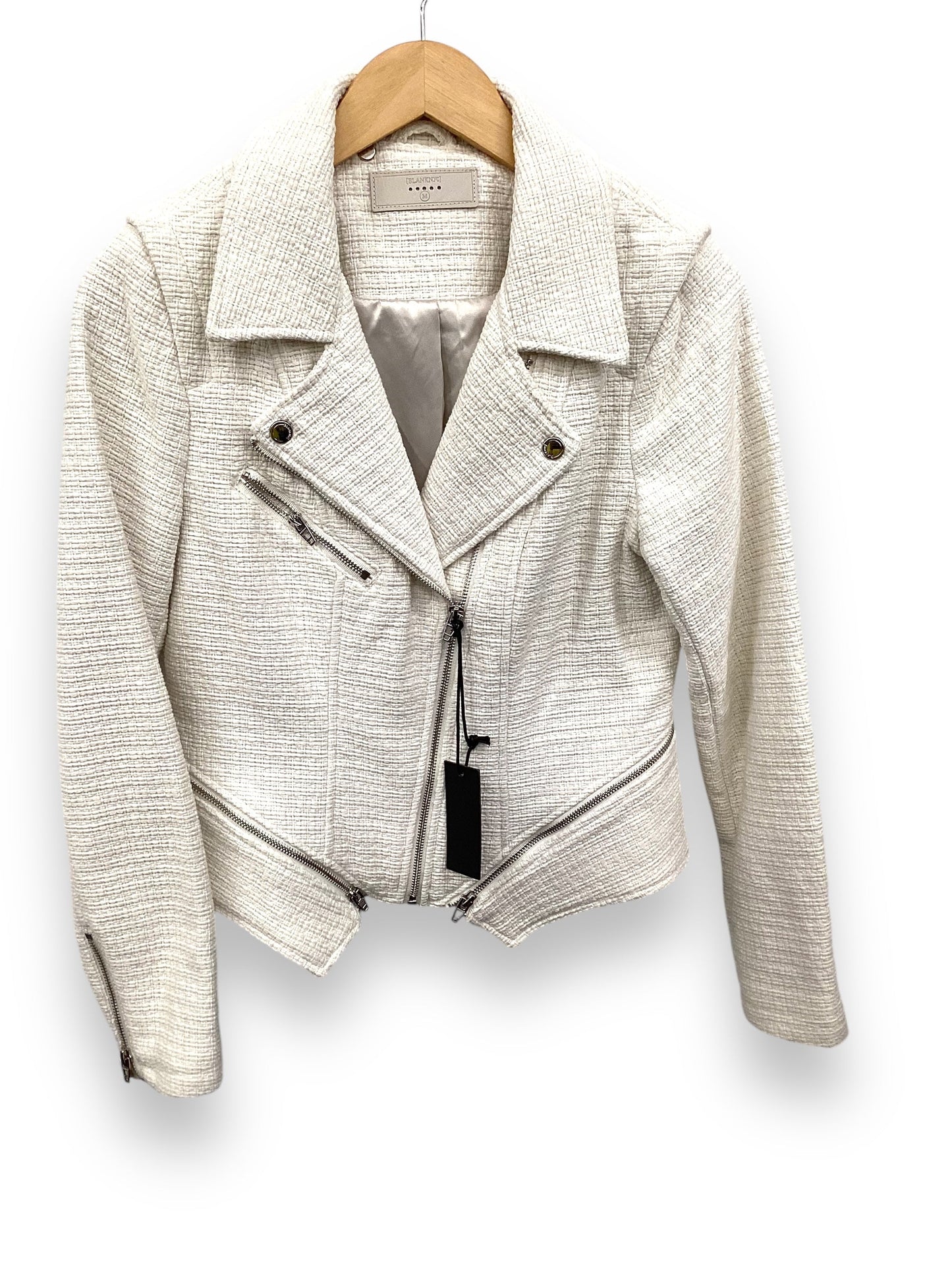 Jacket Moto By Blanknyc In White, Size: M