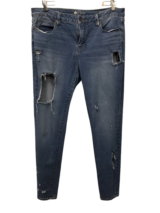 Jeans Skinny By Stylus In Denim, Size: 14