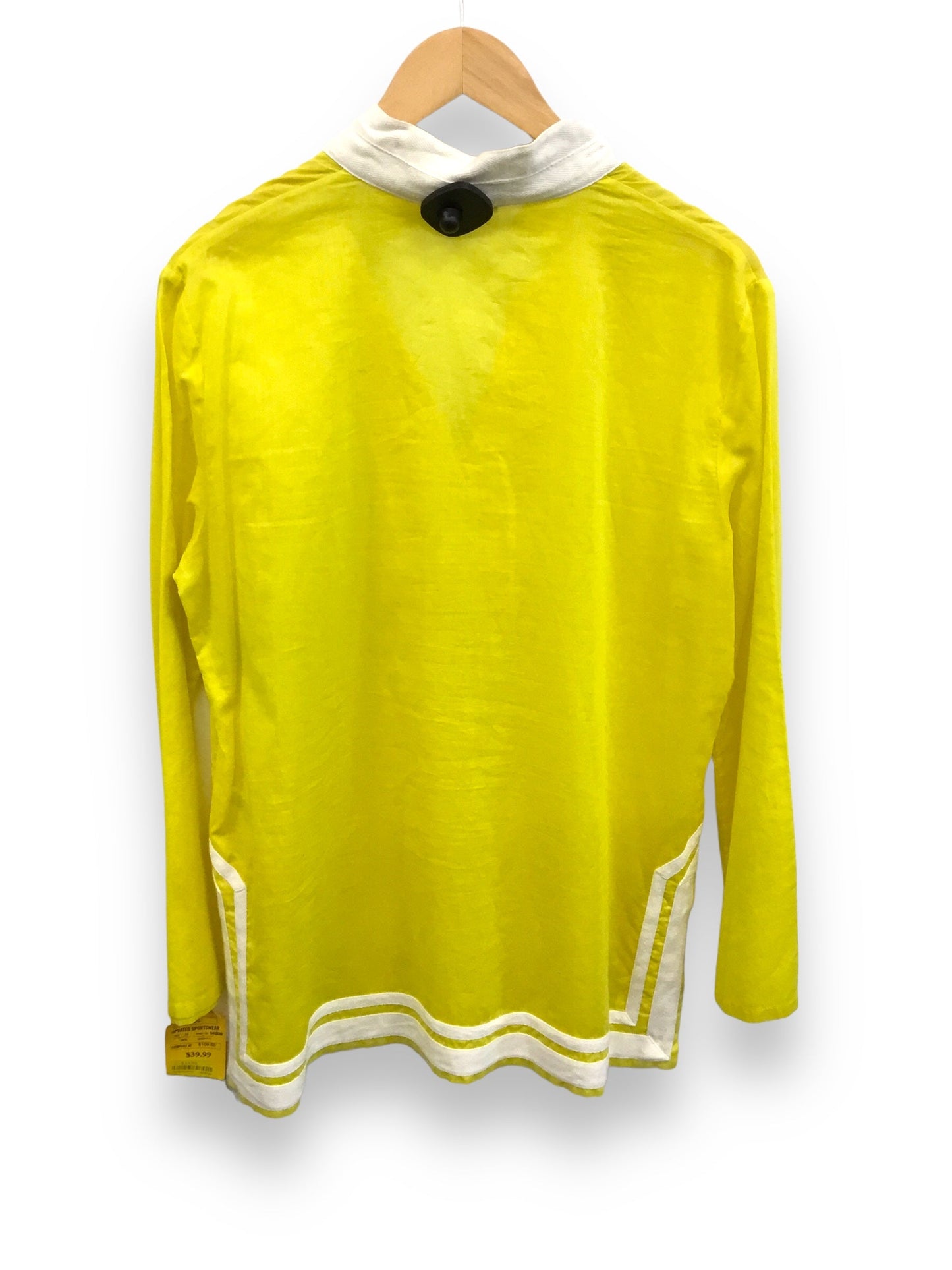 Yellow Top Long Sleeve Michael Kors, Size L