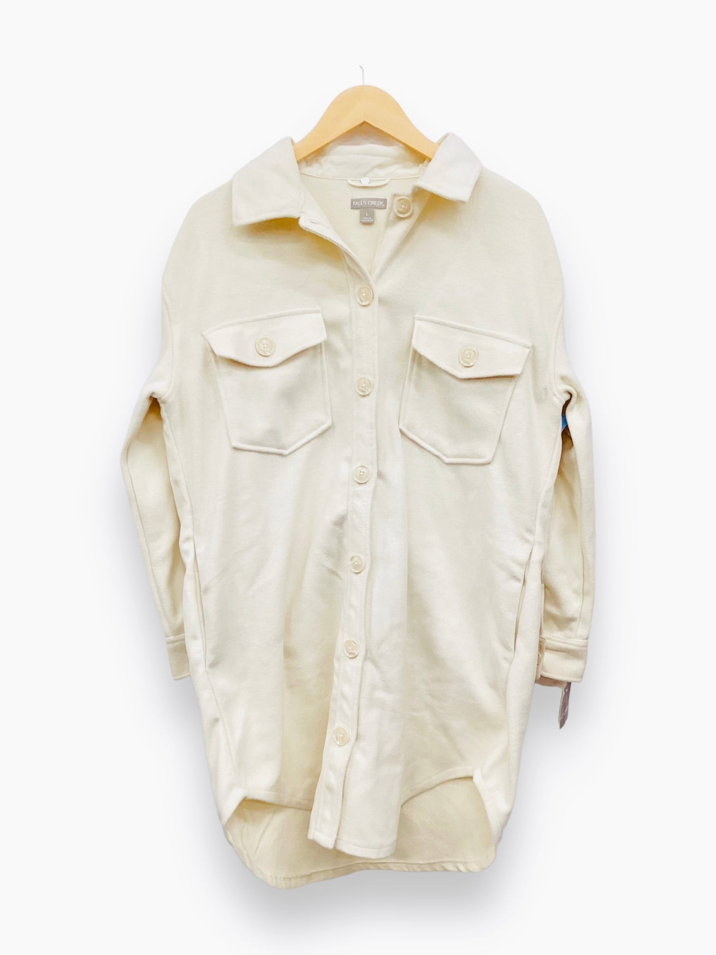 Cream Jacket Other Falls Creek, Size L