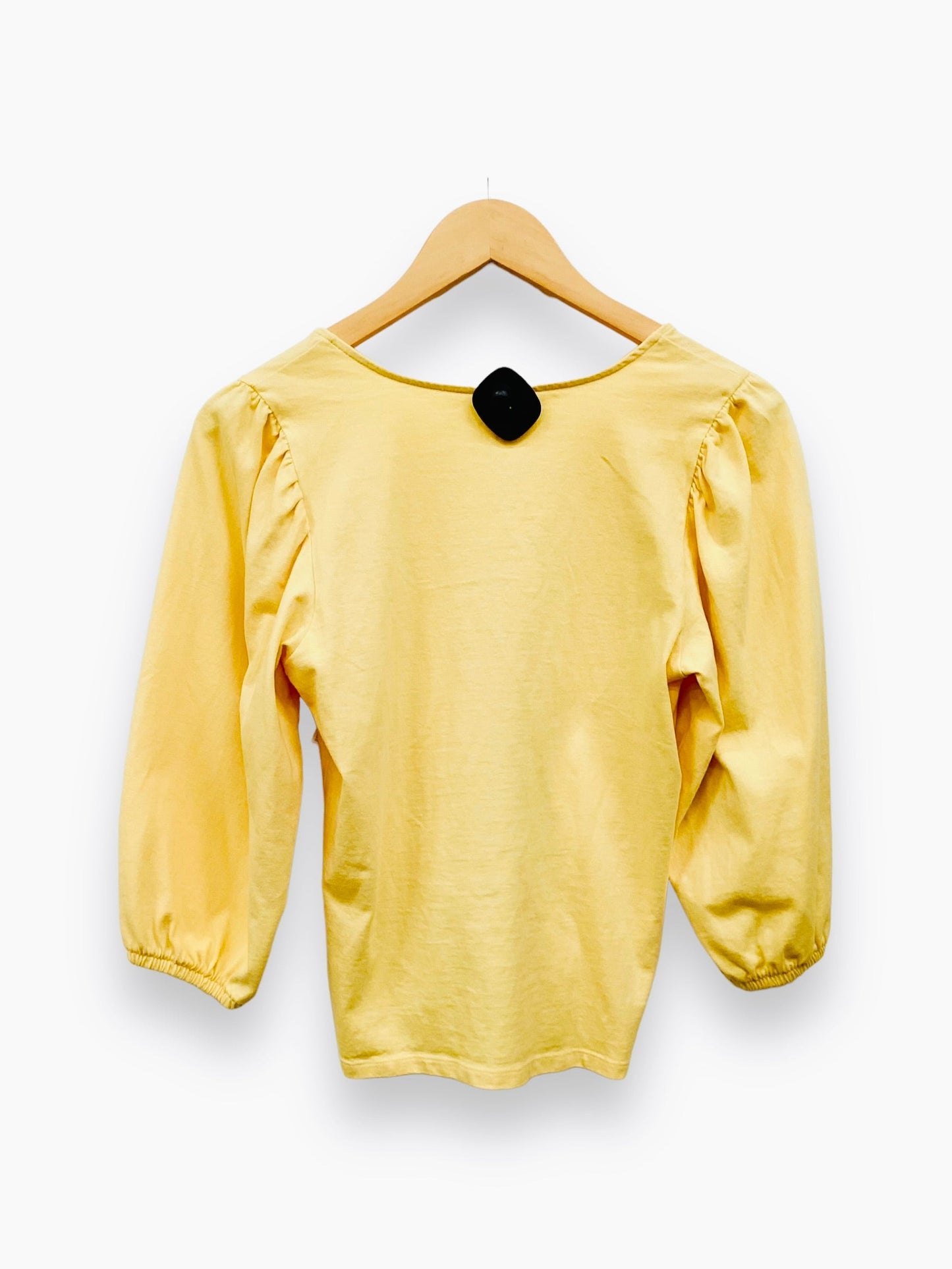 Yellow Top Long Sleeve A New Day, Size Xs
