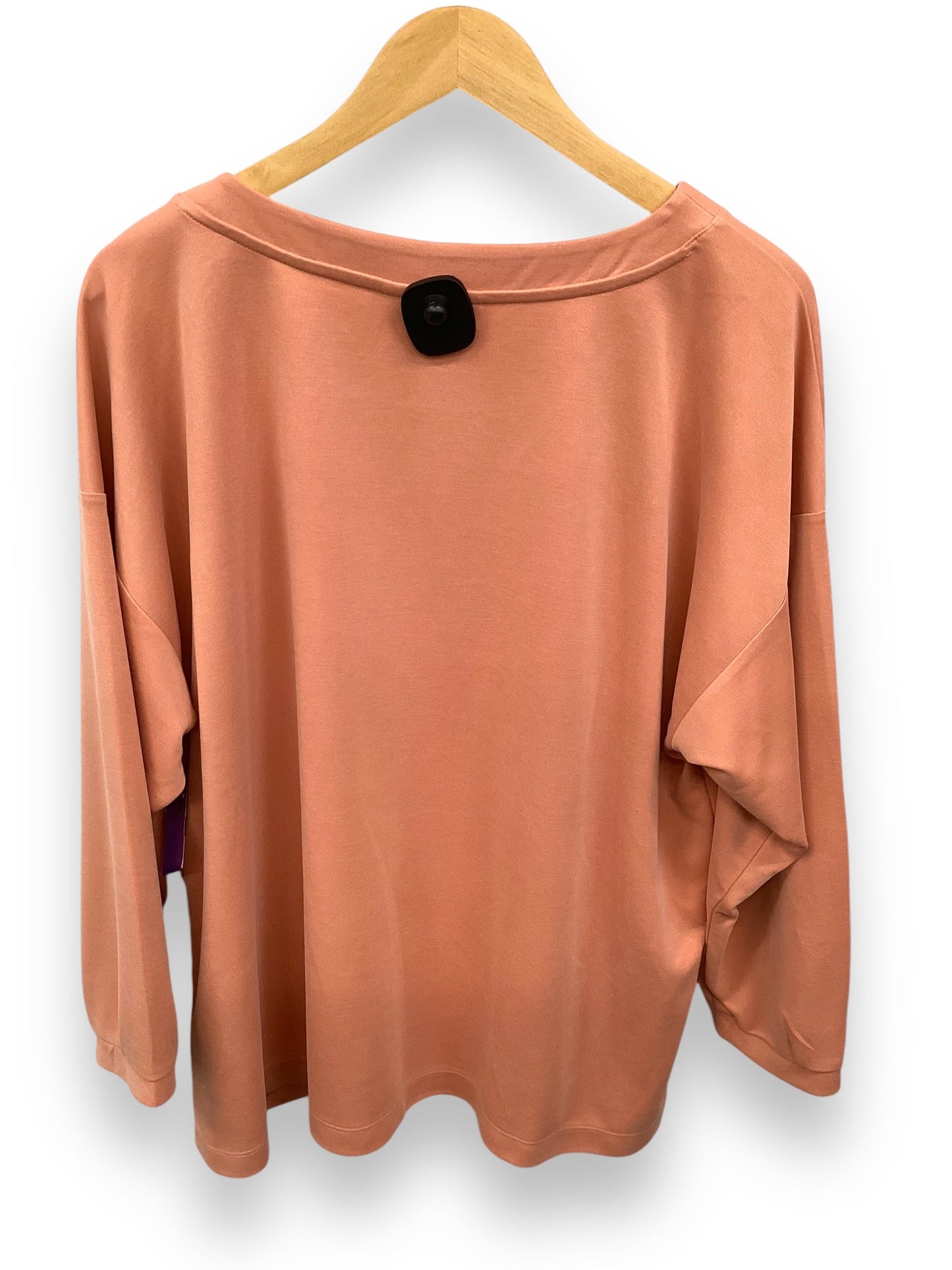 Top Long Sleeve By Pure Jill In Orange, Size: L