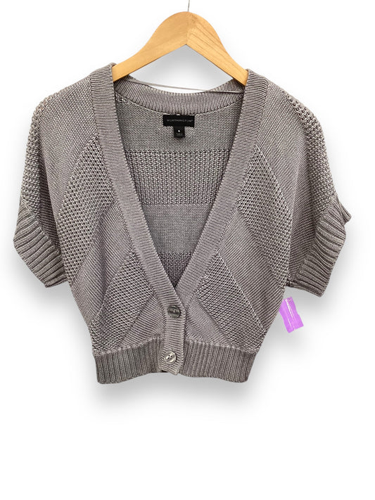 Sweater Cardigan By Worthington In Grey, Size: S