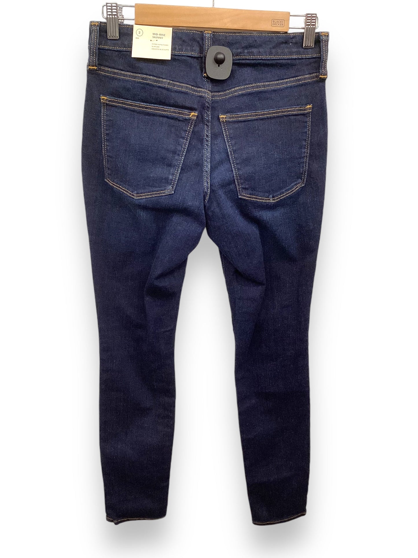 Jeans Skinny By Universal Thread In Blue Denim, Size: 2