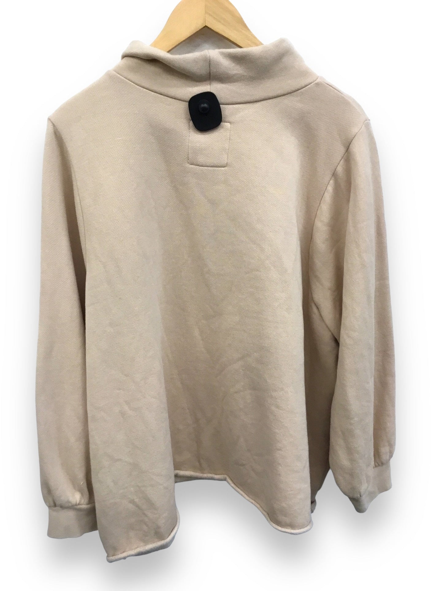 Tan Sweatshirt Crewneck Madewell, Size 3x