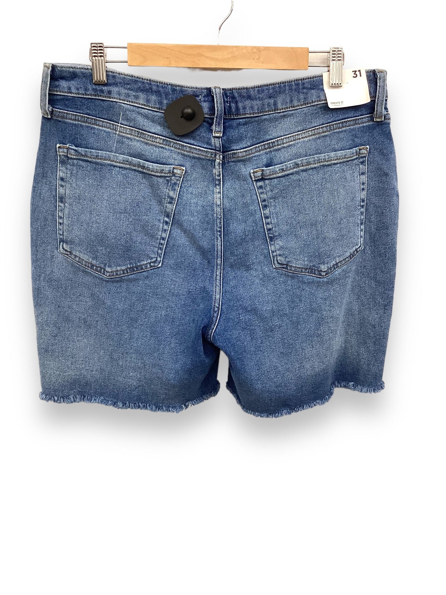 Blue Denim Shorts Forever 21, Size 12