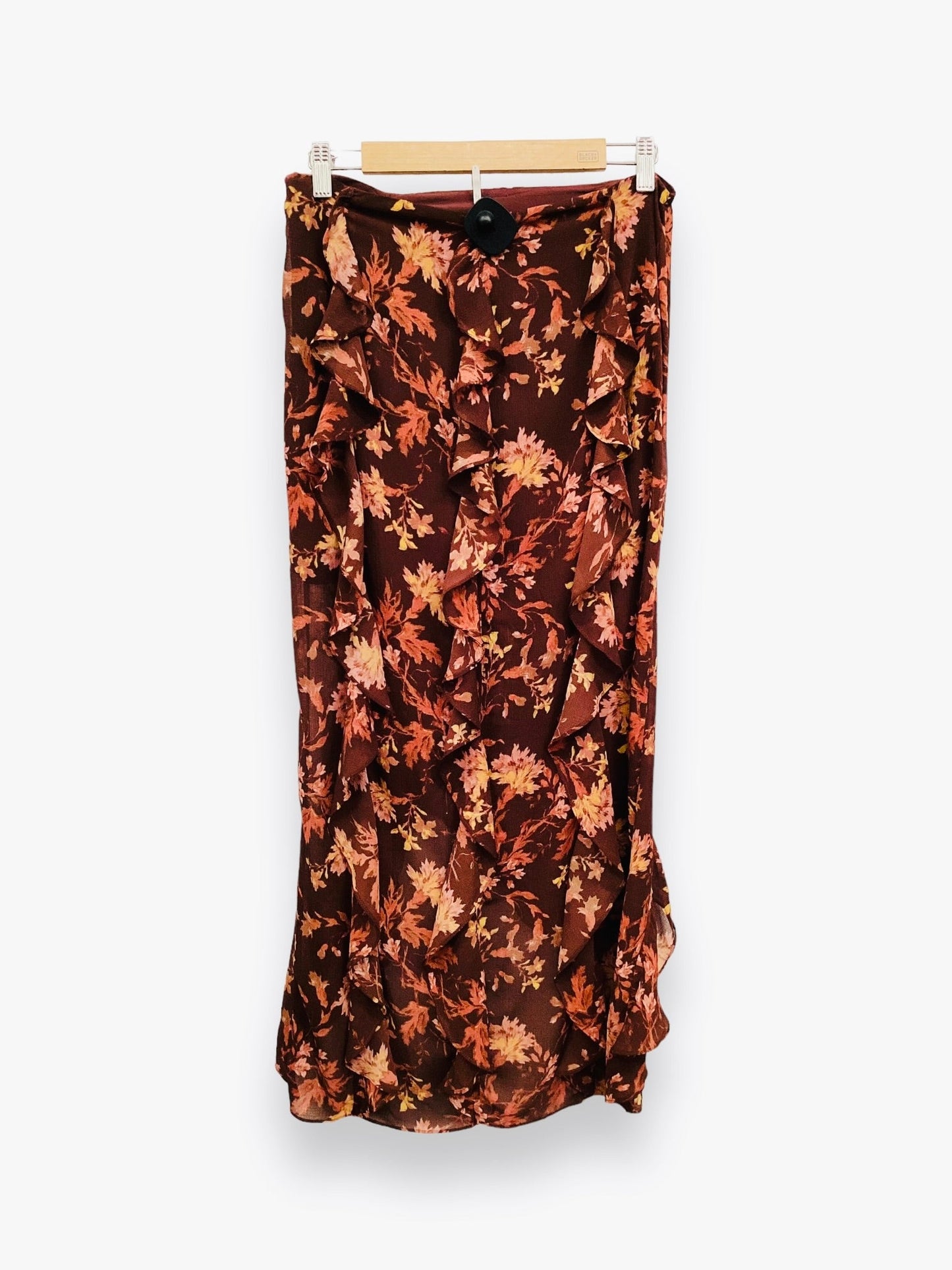 Floral Print Skirt Maxi Free People, Size S