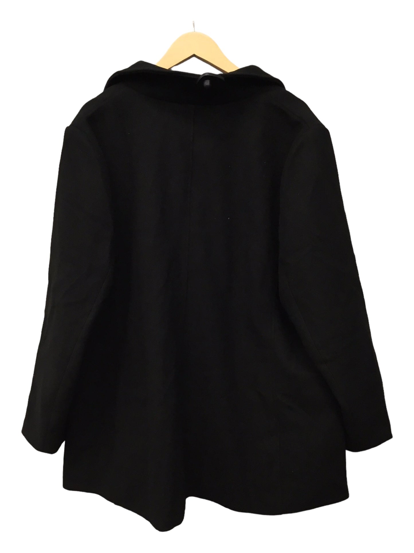 NWT Black Coat Peacoat Agnes Orinda, Size 4x