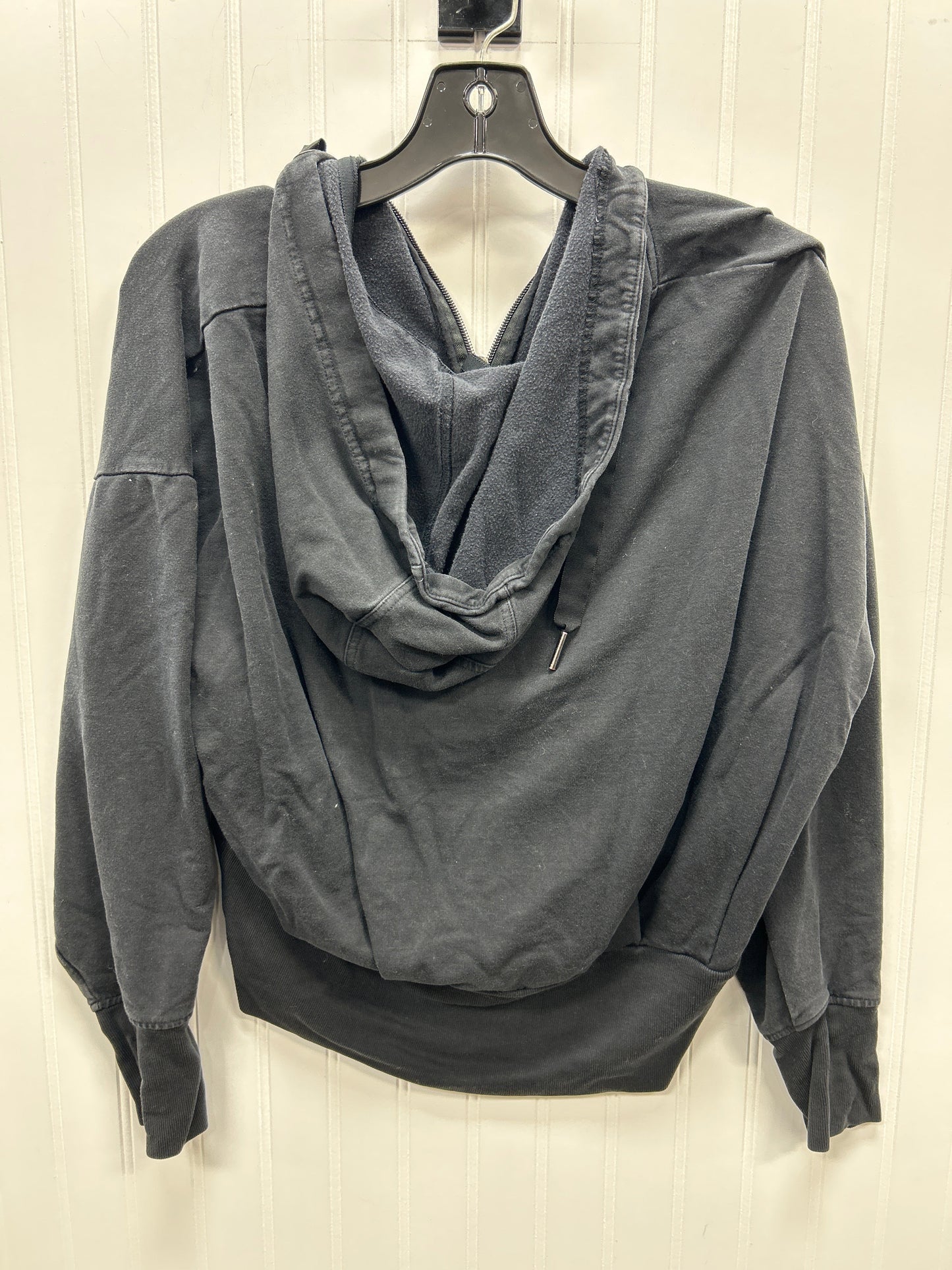 Athletic Jacket By Athleta In Black, Size:M