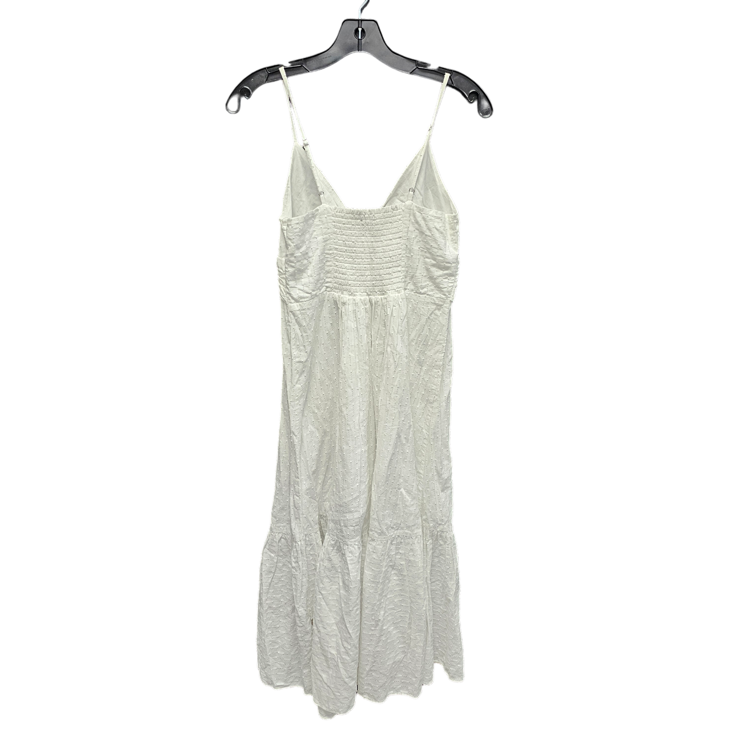 White Dress Casual Midi Banana Republic, Size 4