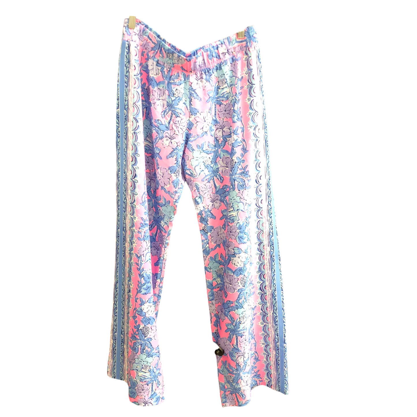 Pants Designer By Lilly Pulitzer In Tropical Print, Size: M