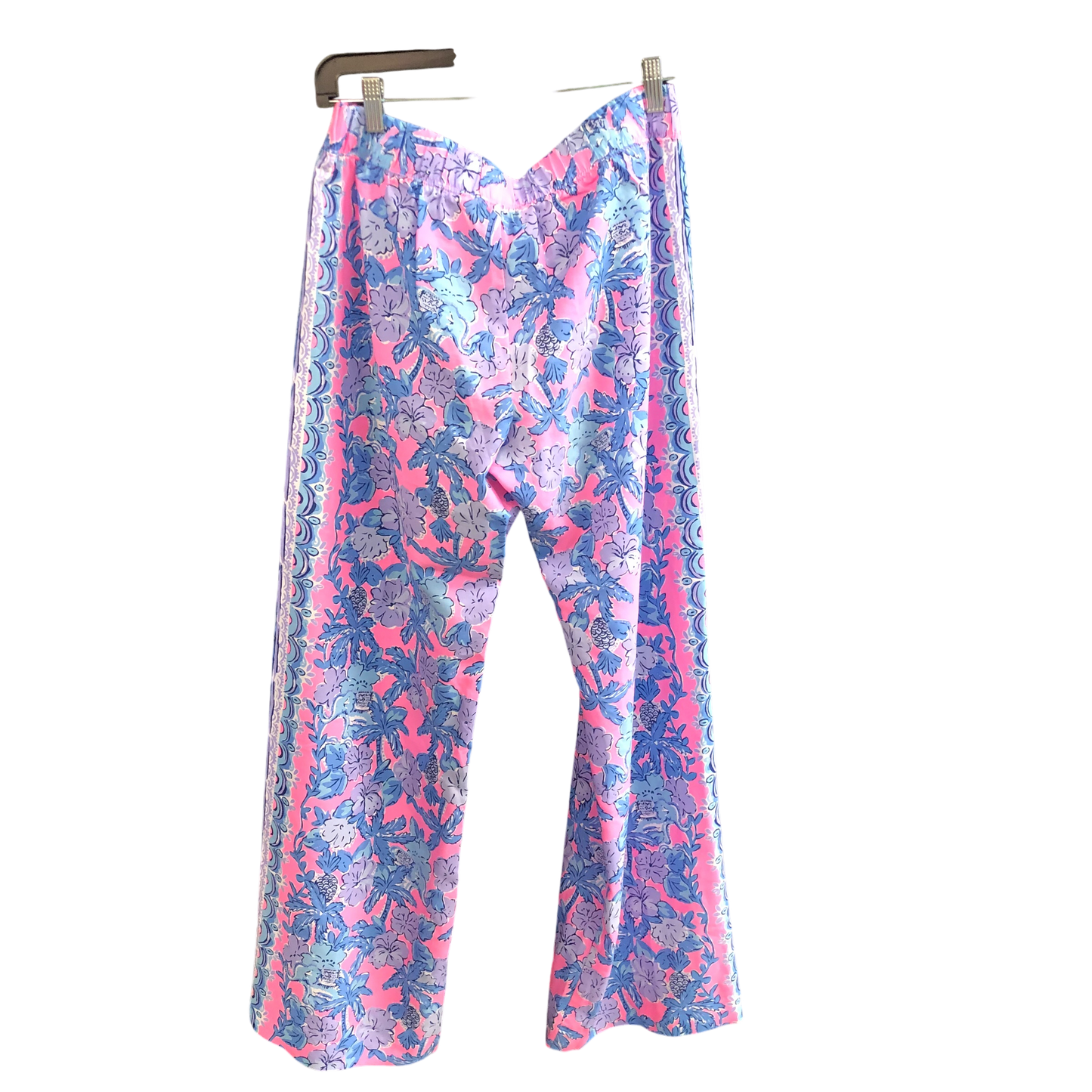 Pants Designer By Lilly Pulitzer In Tropical Print, Size: M