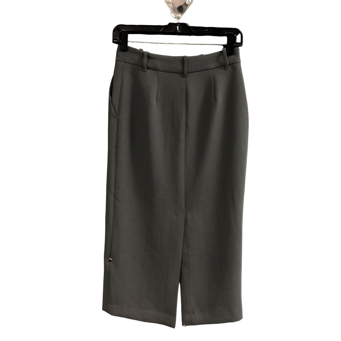 Grey Skirt Designer Wilfred, Size 0