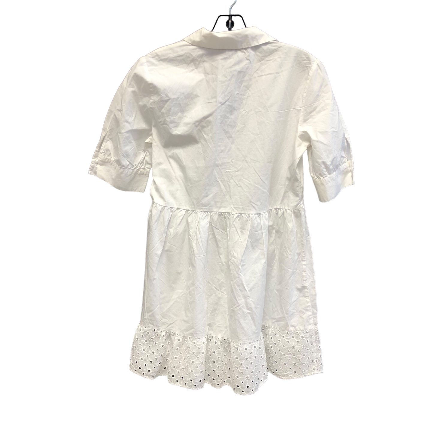 White Dress Casual Short Zara, Size S
