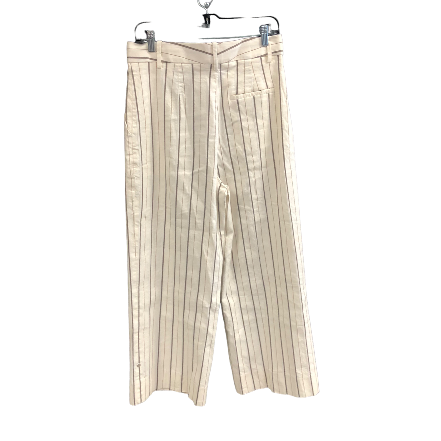 Striped Pattern Pants Wide Leg Banana Republic, Size 8