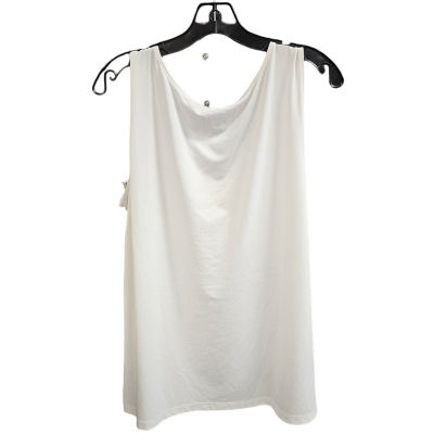 White Top Sleeveless Charter Club, Size 2x