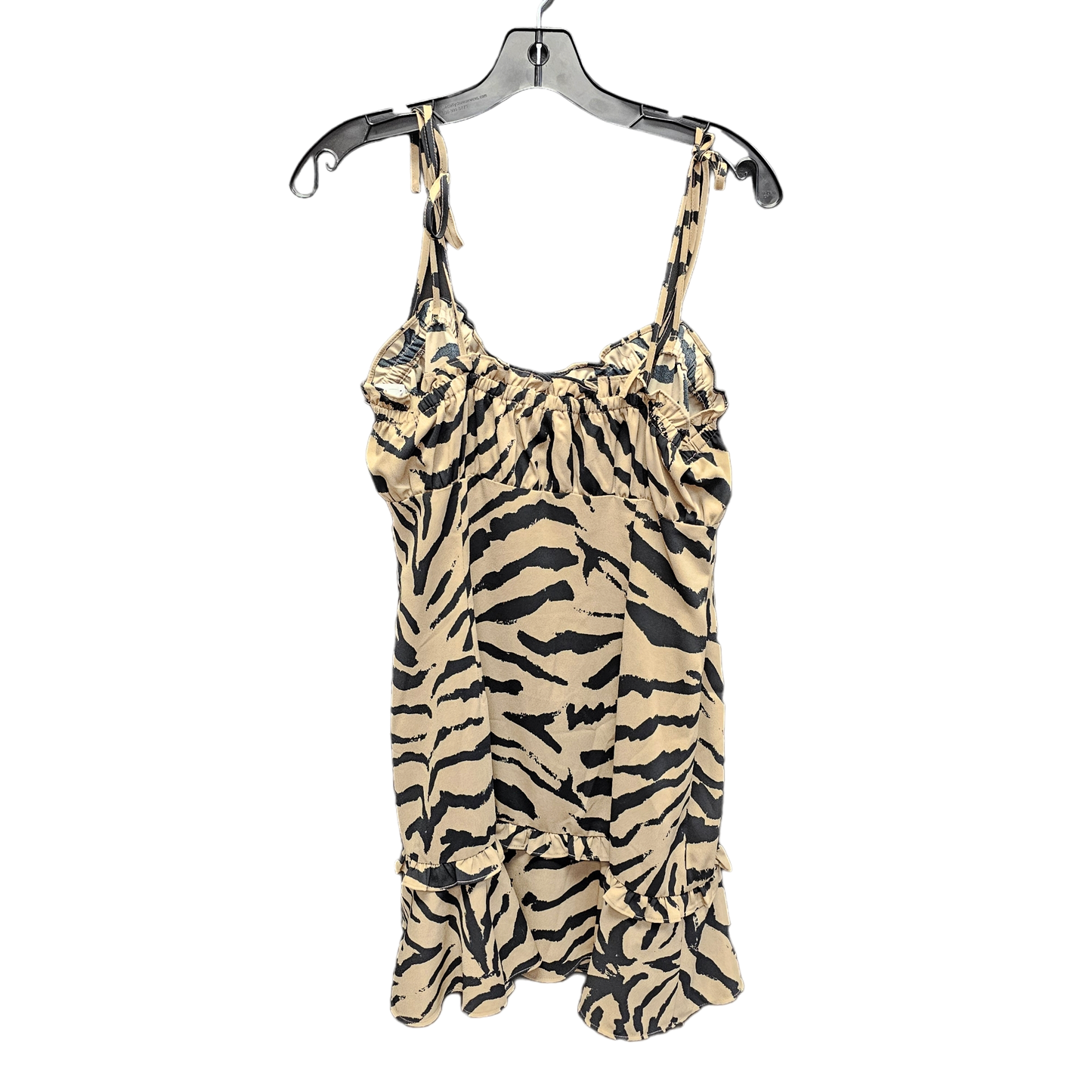 Animal Print Dress Casual Short Bar Iii, Size L