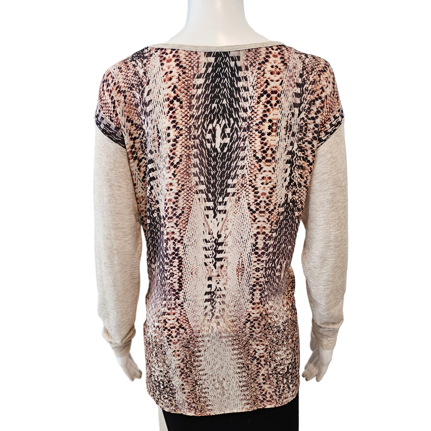 Top Long Sleeve By Bobeau  Size: L